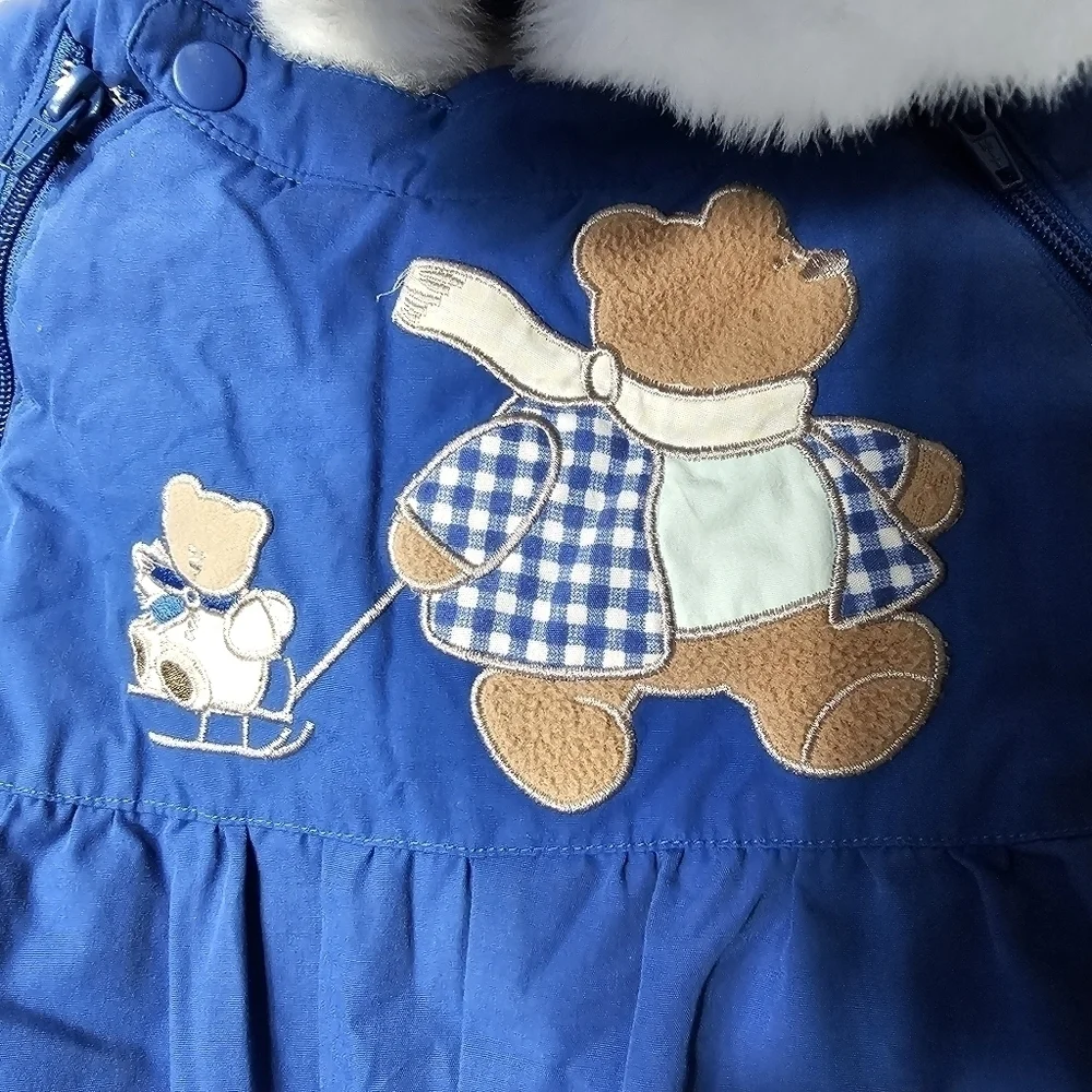 Bright Future Vintage baby snowsuit
